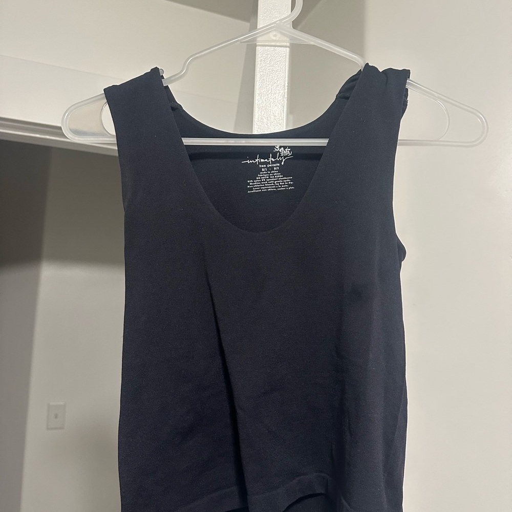 Black Sleeveless Top
